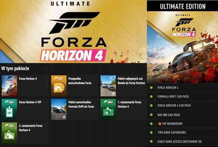 Forza Horizon 4 Dostep do konta