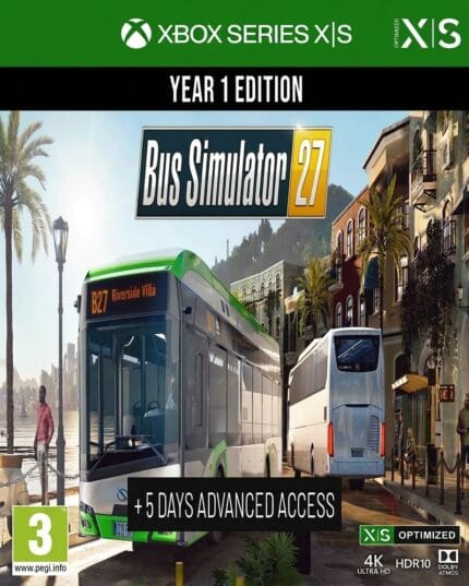 Bus Simulator 27 Year 1 Edition Xbox Dostęp Konto Microsoft