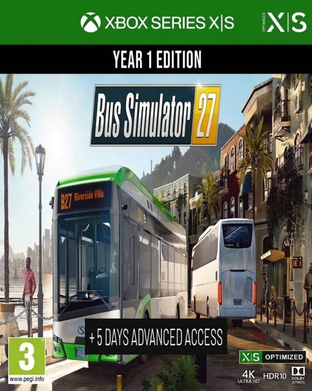 Bus Simulator 27 Year 1 Edition Xbox Dostęp Konto Microsoft