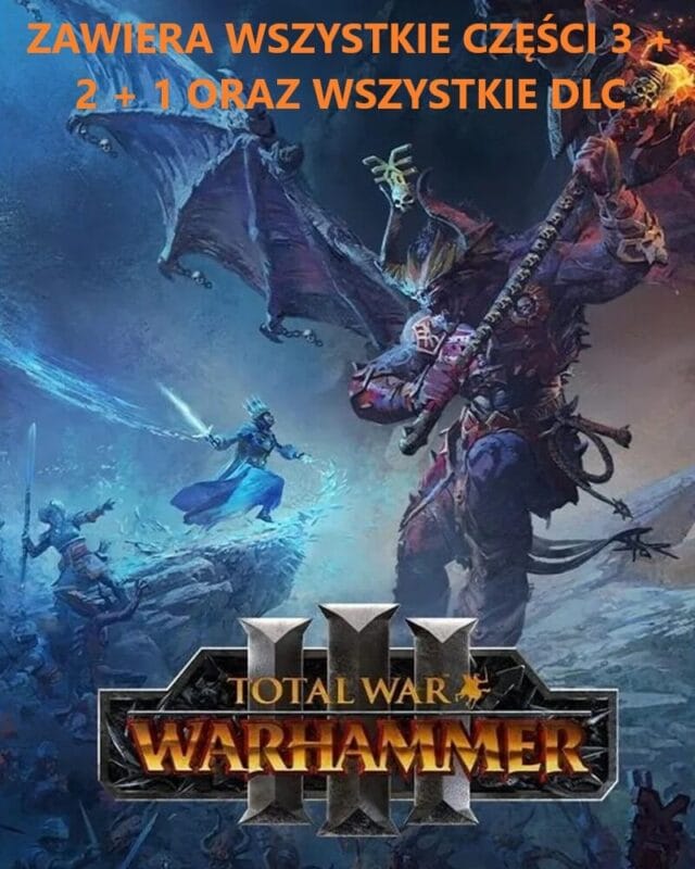 Total War: WARHAMMER 1 , 2 , 3  Collection PC Konto Offline Dostęp Steam